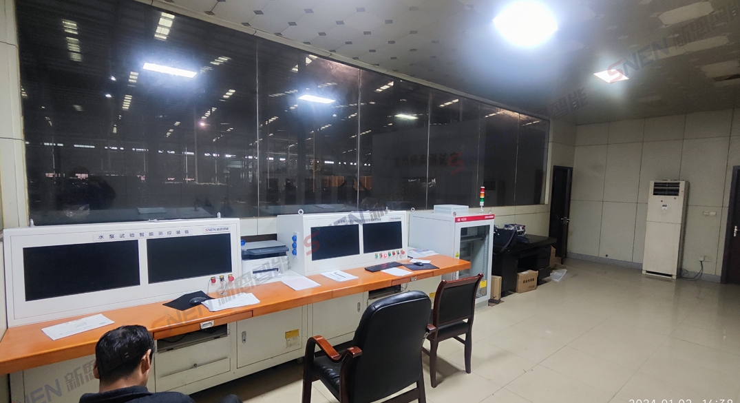 4MW永磁异步变频水泵电机 型式试验智能测控装备